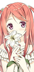 美丽白色花朵可爱小姑娘1.jpg